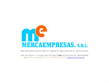 Tablet Screenshot of mercaempresas.net
